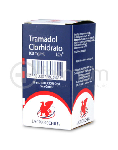 Tramadol Clorhidrato gotas Orales 100mg/ml 10ml Tramadol Clorhidrato gotas Orales 100mg/ml 10ml
