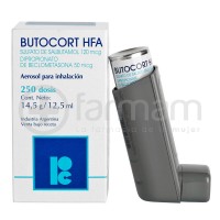 Butocort Hfa Aerosol Para Inhalacion Oral 250 Dosis