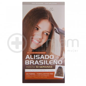 Kativa Alisado Brasileno Con Glyoxylic & Keratina Vegetal Kit(Sachet+Cr+Sh+Aco)