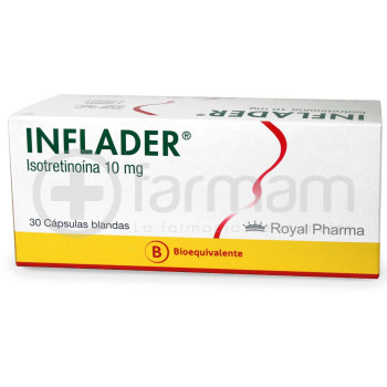 Inflader 10mg.30 Capsulas Blandas