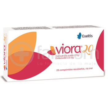Viora 20 Comprimidos Recubiertos.28 Viora 20 Comprimidos Recubiertos.28