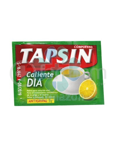 Tapsin Dia Antigripal Compuesto Aroma A Te Polvo Para Soluc. Oral En Sobres (60) Tapsin Dia Antigripal Compuesto Aroma A Te Polvo Para Soluc. Oral En Sobres (60)