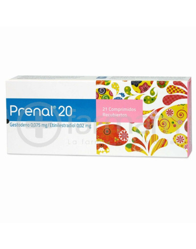 Prenal 20 Comprimidos Recubiertos 21 Prenal 20 Comprimidos Recubiertos 21