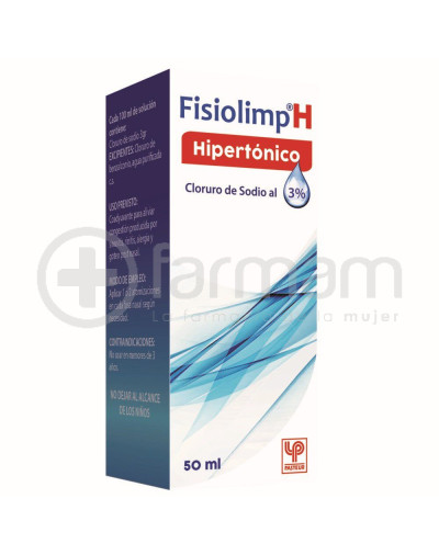 Fisiolimp H Hipertonico Solucion Nasal 3% 50ml Fisiolimp H Hipertonico Solucion Nasal 3% 50ml