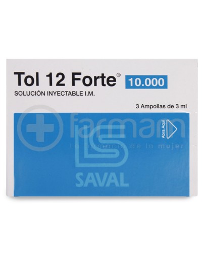 Tol-12 Forte Ampolla 10.000 3