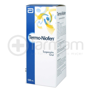 Termo-Niofen Suspension Oral 120ml Incluye Jeringa+Tapon