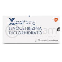 Xuzal 5mg.Comprimidos Recubiertos 30