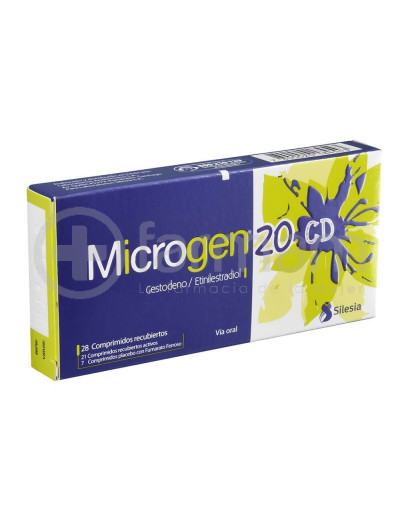 Microgen-20 Cd Comprimidos Recubiertos.28 Microgen-20 Cd Comprimidos Recubiertos.28