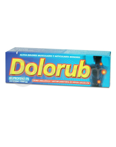 Dolorub Gel 5% Crema Analgesica-Antiinflamatoria Pomo 45gr