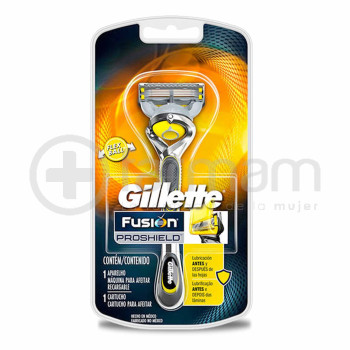 Gillette Fusion 5 Proshield Maquina Afeitar Recargable Incluye 1 Repuesto