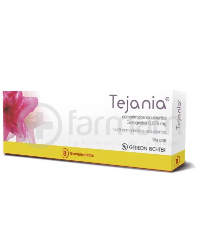 Tejania Comprimidos Recubiertos 0,075mg.28