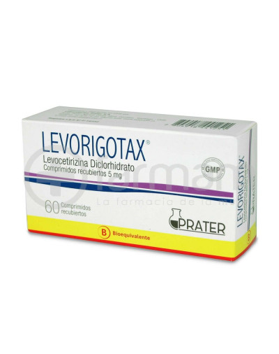 Levorigotax Comprimidos Recubiertos 5mg.60
