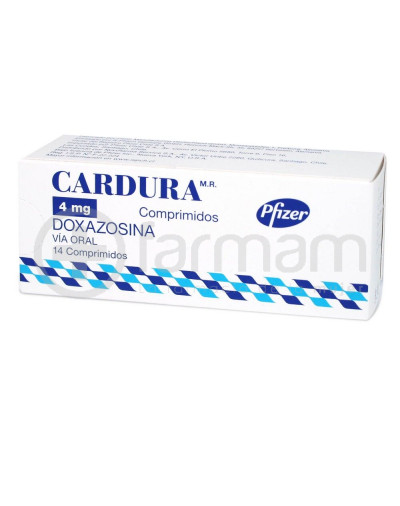 Cardura Comprimidos 4 mg 14 Cardura Comprimidos 4 mg 14