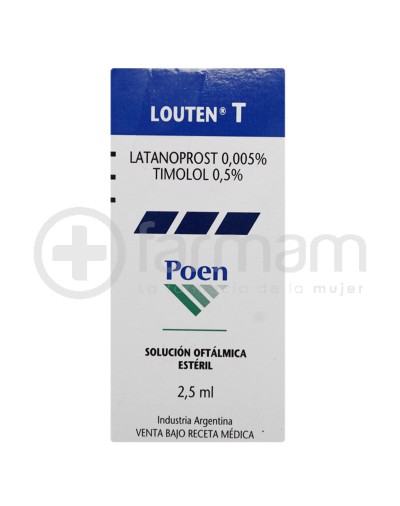 Louten T Solucion Oftalmica Esteril 2.5ml