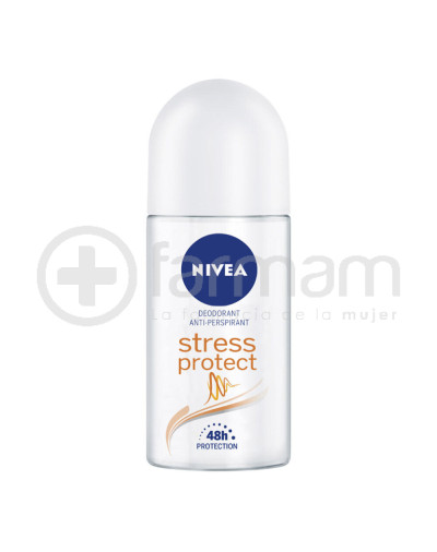Nivea Des.Roll On Antiperspirante Stress Protect Mujer 48Hrs.50ml.