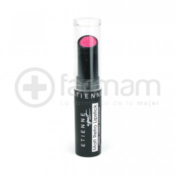 Etienne Labial Matt Retro Lipstick Larga Duracion 416 Sublime Rosa