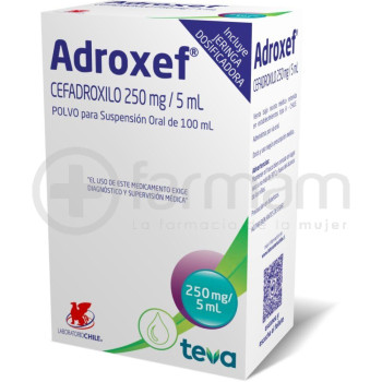 Adroxef Jarabe 250 mg 100ml. Adroxef Jarabe 250 mg 100ml.