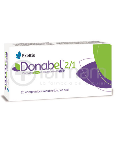 Donabel Comprimidos Recubiertos 2/1 X28