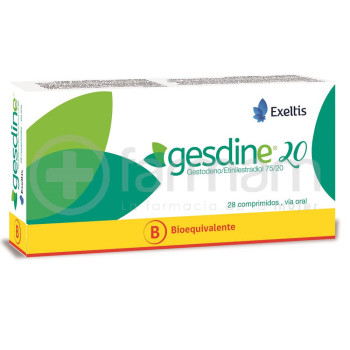 Gesdine 20 Comprimidos 75/20 X28