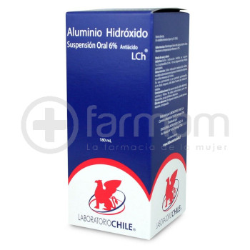 Aluminio Hidroxido Suspension Oral 6% 180ml