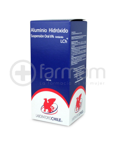 Aluminio Hidroxido Suspension Oral 6% 180ml