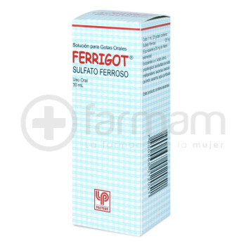Ferrigot gotas 25mg/ml 30ml.