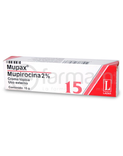 Mupax Crema Topica 2% 15gr