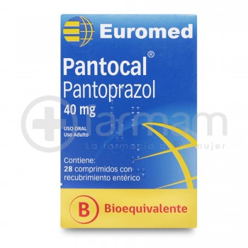 Pantocal Comprimidos Con Recubrimiento Enterico 40mg.28