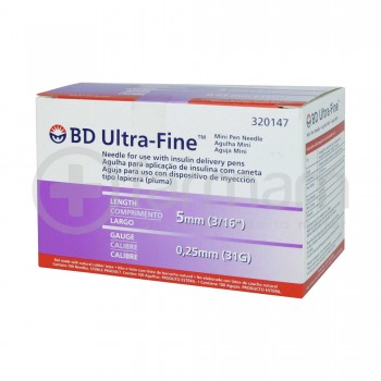 BD Ultra-Fine 31x5mm 1 Aguja