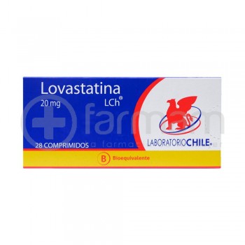 Lovastatina Comprimidos 20 mg 28 *