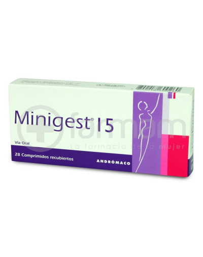Minigest-15 Comprimidos Recubiertos 28 Minigest-15 Comprimidos Recubiertos 28
