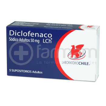 Diclofenaco Supositorios 50,0 mg 5* Diclofenaco Supositorios 50,0 mg 5*