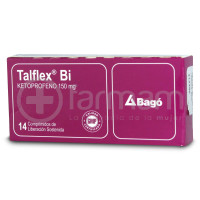 Talflex Bi Comprimidos De Liberacion Sostenida 150mg.10