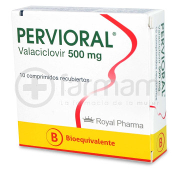 Pervioral Comprimidos Recubiertos 500 mg 10 Pervioral Comprimidos Recubiertos 500 mg 10