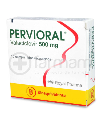 Pervioral Comprimidos Recubiertos 500 mg 10 Pervioral Comprimidos Recubiertos 500 mg 10