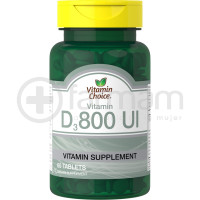 Vitamin Choice D3 800Ui Tabletas X60
