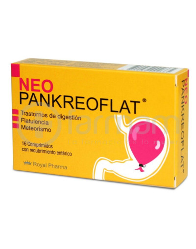 Neo-Pankreoflat Comprimidos 16 Neo-Pankreoflat Comprimidos 16