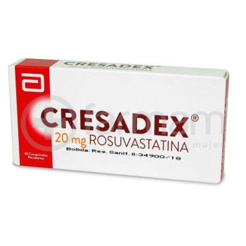 Cresadex Comprimidos Recubiertos 20 mg .30