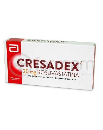 Cresadex Comprimidos Recubiertos 20 mg .30