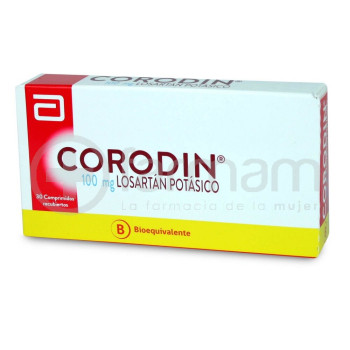 Corodin Comprimidos Recubiertos 100 mg 30