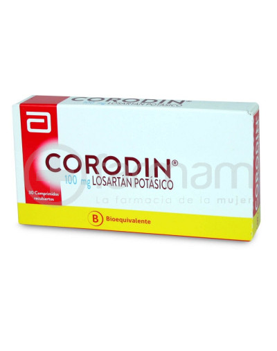 Corodin Comprimidos Recubiertos 100 mg 30