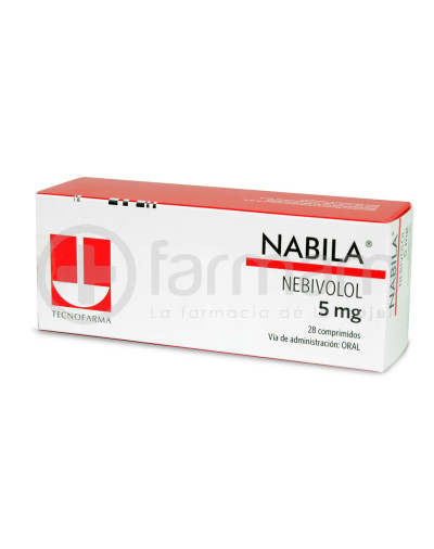 Nabila Comprimidos 5mg.Via De Administracion Oral 28