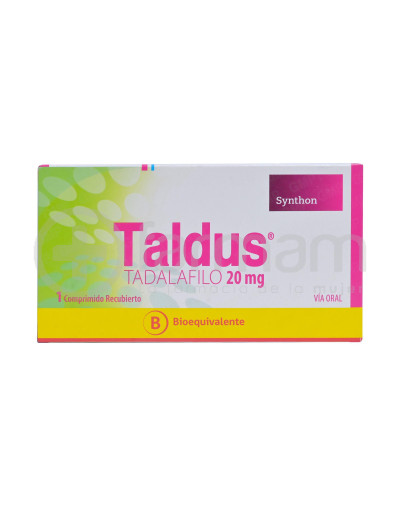 Taldus Comprimidos Recubiertos 20mg.1