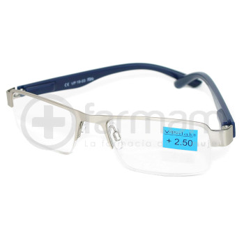 V-Polak Lente De Lectura Blue Silver 2.5 Vp 19-03