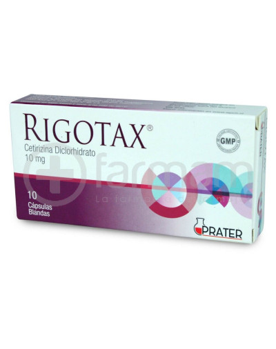 Rigotax Capsulas Blandas 10mg.10