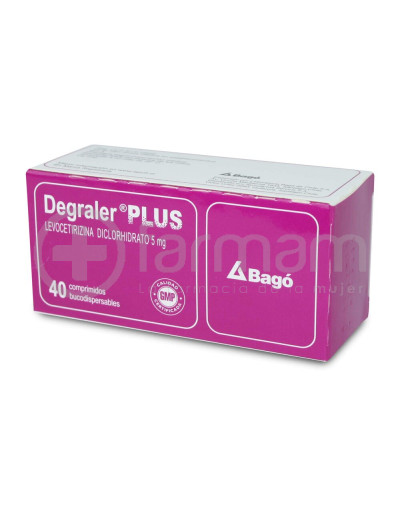 Degraler Plus Comprimidos Bucodispersables 5 mg 40
