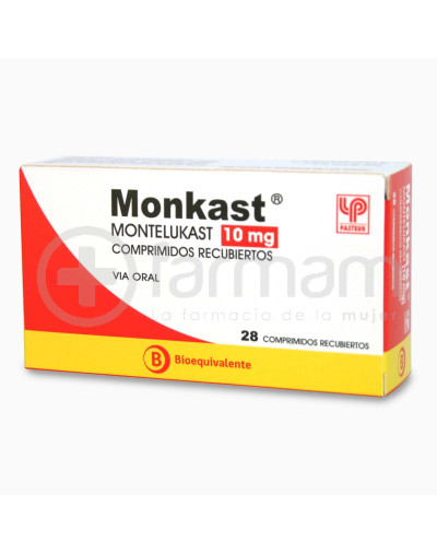 Monkast Comprimidos Recubiertos 10mg.28