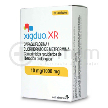 Xigduo Xr Comprimidos Recubiertos De Liberacion Prolongada 10mg/1000mg.28