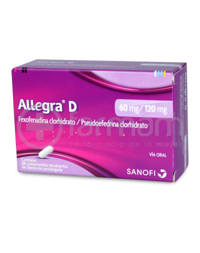 Allegra-D Comprimidos 20