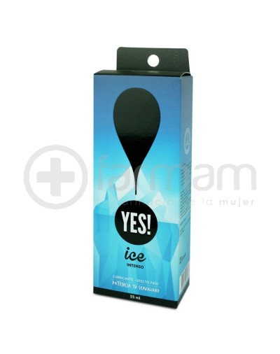 Yes! Ice Intenso Gel Lubricante Sexual Efecto Frio 55ml